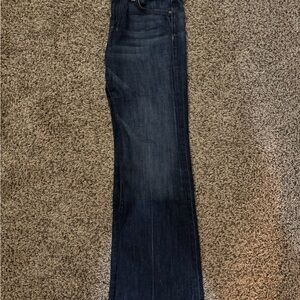 7 For All Mankind Dark Indigo Flare Jeans